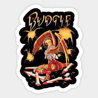 Budgie Band Budgie Sticker